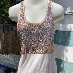 Express sequin tank